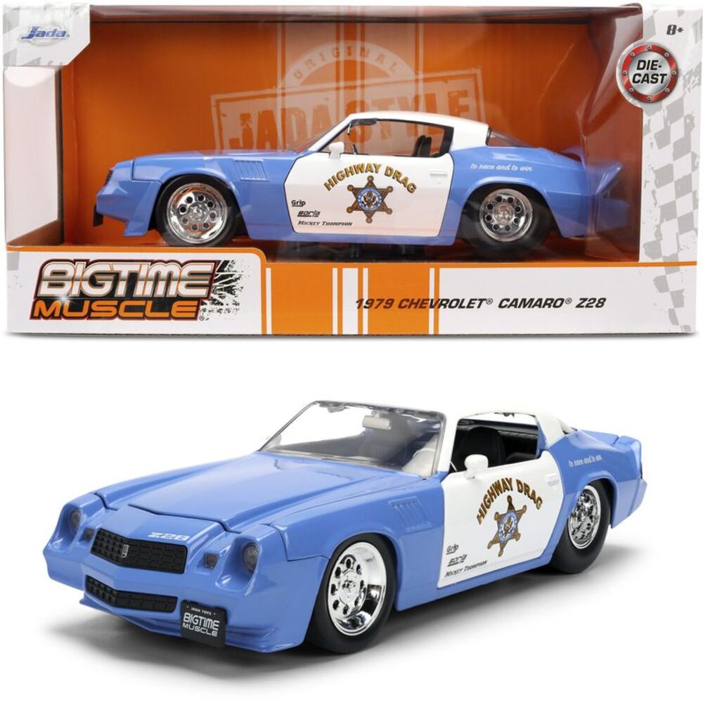 Big Time Muscle - 1:24 1979 Chevrolet Camaro Die-Cast Car COLLECTIBLES